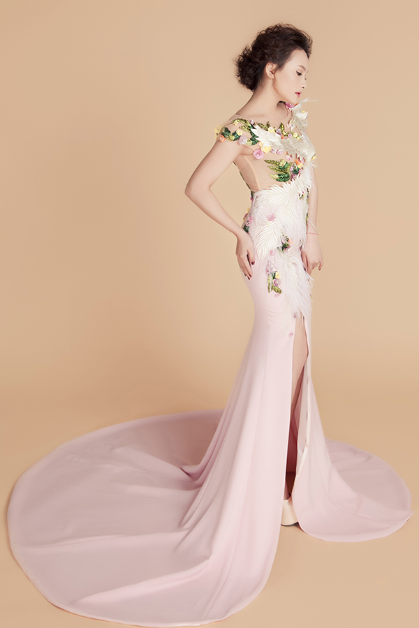 Nàng dâu quốc dân Bảo Thanh khéo léo khoe đường cong với đầm dạ hội kiêu sa-9