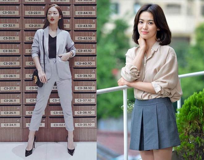 Trong phim mặc giống style nhưng ngoài đời Khả Ngân và Song Hye Kyo lại khác hoàn toàn-9