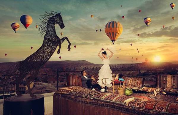 Ngọc Trinh hóa vũ công đón bình minh bên Vũ Khắc Tiệp-1