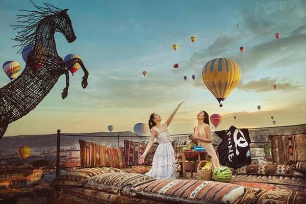 Ngọc Trinh hóa vũ công đón bình minh bên Vũ Khắc Tiệp-3