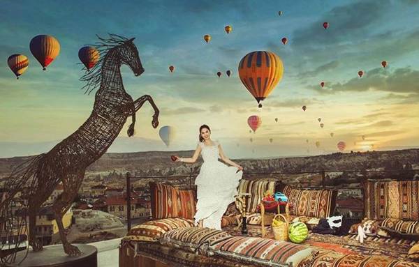 Ngọc Trinh hóa vũ công đón bình minh bên Vũ Khắc Tiệp-4