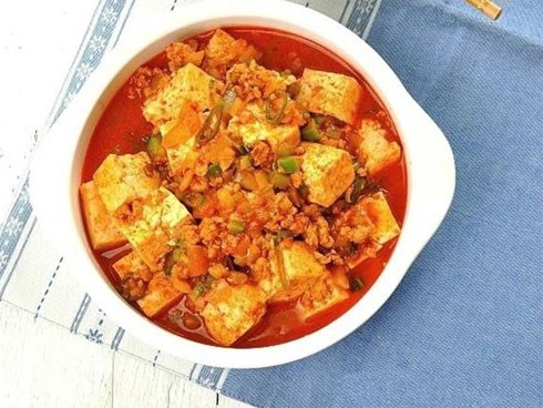 Hãy thử làm đậu phụ xốt thịt bằm ngon bá cháy theo công thức của người Hàn