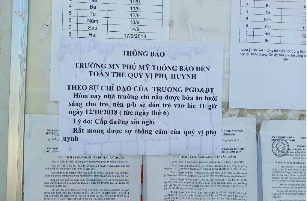 Vụ trẻ ăn cơm mốc, đầu cá: Trường dừng nấu bữa trưa, công an vào cuộc-2