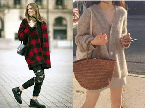 Cardigan giờ không chỉ để khoác ngoài mà còn được tận dụng làm áo len chui đầu xinh bá cháy