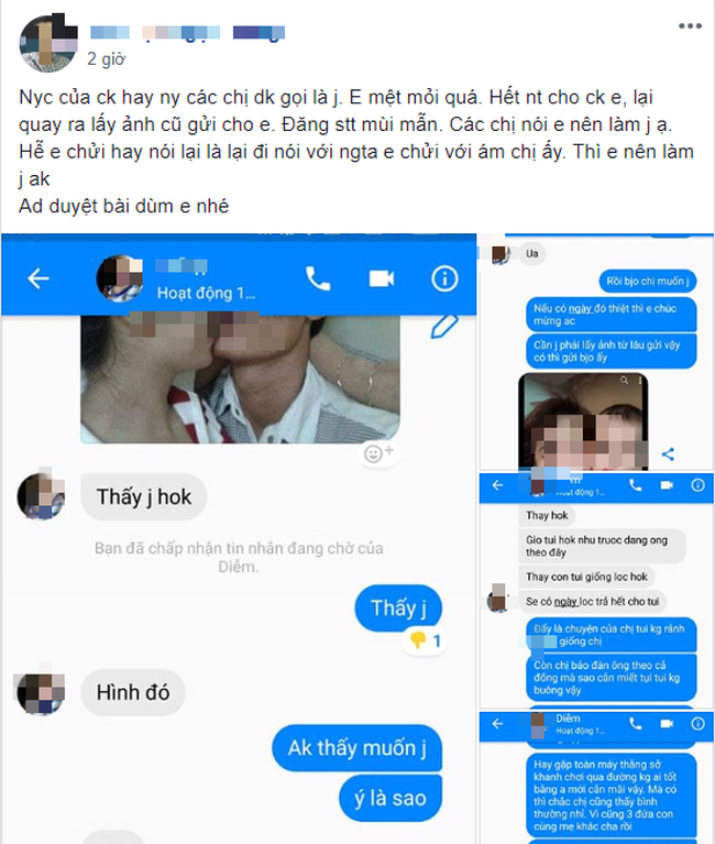 Người yêu cũ của chồng gửi ảnh nóng thời mặn nồng, còn khoe con giống hệt anh ấy, hội chị em chỉ cô vợ cách ứng xử thật sang-1