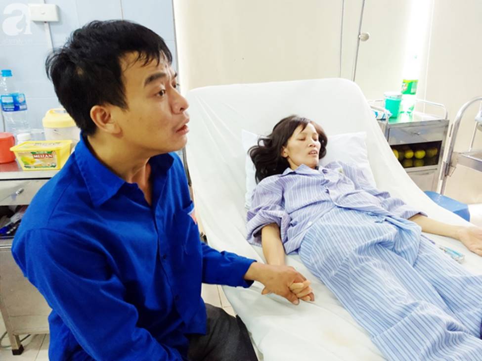 Nam Định: Chàng trai trẻ tàn tật khóc tuyệt vọng khi vợ hơn gần 10 tuổi lên cơn đau tim mà không tiền chạy chữa-5