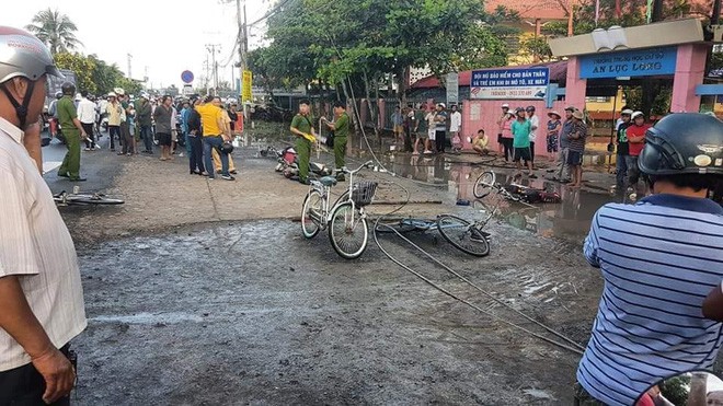 Tang thương nối tiếp trong vụ 2 học sinh tử vong vì dây điện rơi trúng: Ông ngoại qua đời khi hay tin dữ, đám hỏi chị gái thành lễ tang em trai-2
