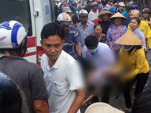 Vụ điện giật chết trước cổng trường: Lời kể của nữ sinh thoát nạn-4