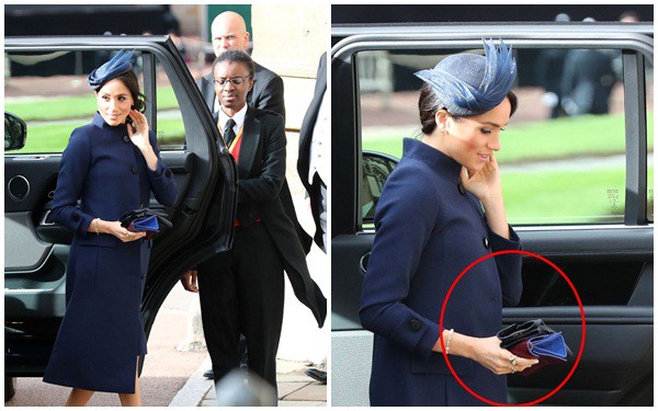Meghan vô tình ngầm khẳng định việc mình mang thai bằng hành động che vòng bụng to bất thường vô cùng khéo léo này-3