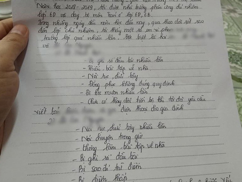 Thực hư việc cô giáo Hà Nội bị tố” bắt học sinh tát nhau trong lớp-2