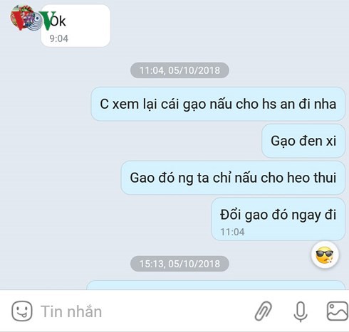 Vụ phụ huynh tận mắt chứng kiến bữa ăn như cho heo: Giáo viên đưa ảnh một bữa cơm khác-2