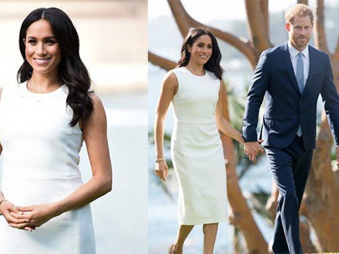 Meghan thoải mái lộ bụng bầu, diện món đồ quý giá của Công nương Diana và lần đầu lên tiếng về việc sắp làm mẹ
