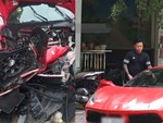 Xác định danh tính người lái siêu xe Ferrari 488 GTB của ca sĩ Tuấn Hưng gặp nạn trên cao tốc-2
