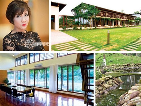 Cận cảnh biệt thự nhà vườn là