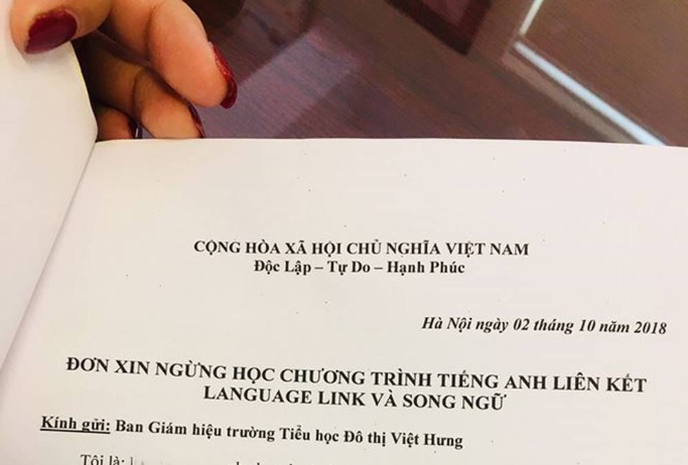 Lùm xùm Tiếng Anh liên kết: Liệu phụ huynh có tự nguyện?-1