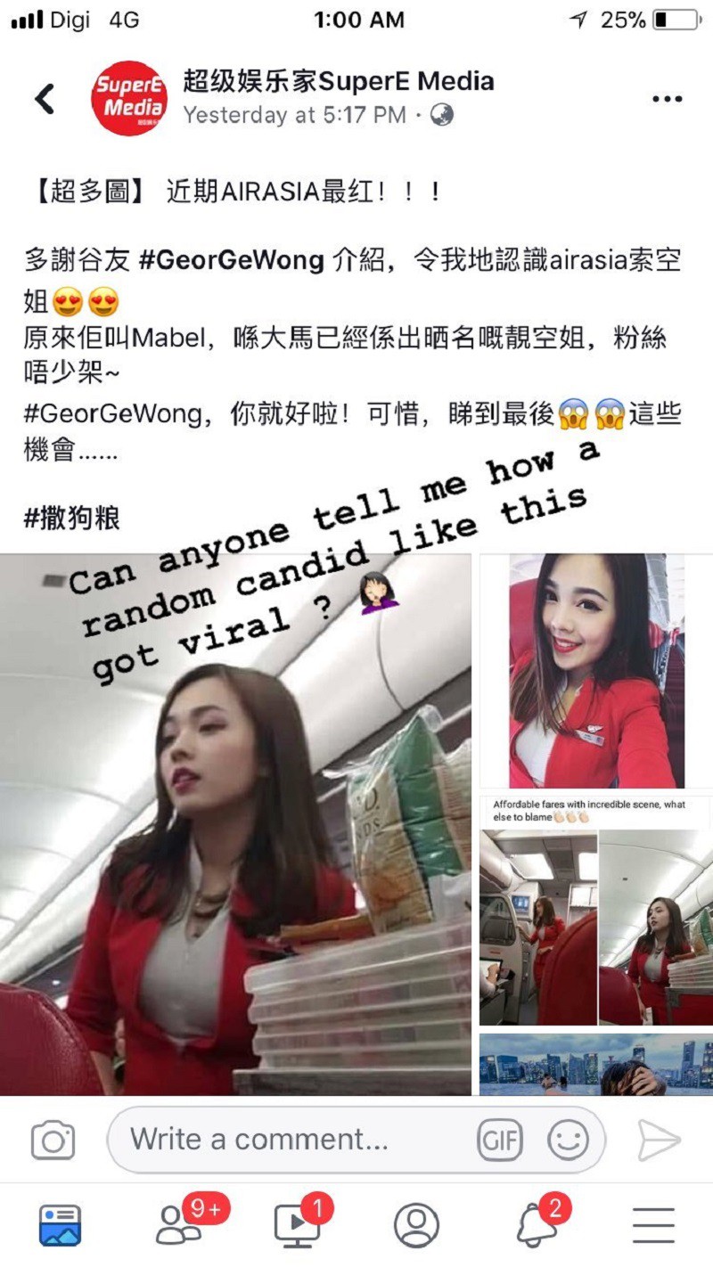 Nữ tiếp viên hàng không Malaysia gây sốt trên MXH chỉ sau tấm ảnh chụp trộm của hành khách-10