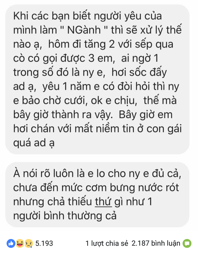 Choáng vì bạn gái giữ gìn bao lâu hóa ra là tay vịn, chàng trai còn bị mỉa mai tơi tả vì cách biết sự thật-1