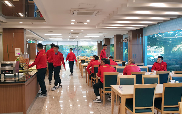 Tuyển Việt Nam hài lòng với khu tập huấn ‘trong mơ’ tại Hàn Quốc-2