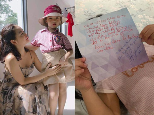 Con gái vừa vào lớp mới đã được bạn gửi thư, Phạm Quỳnh Anh đọc xong thì... ngã ngửa