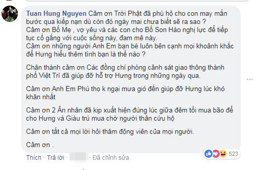Tuấn Hưng bức xúc khi anti-fan nói những lời cay độc về vụ siêu xe 16 tỉ gặp tai nạn-5