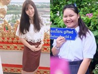 Quá trình lột xác từ nặng 1 tạ xuống chỉ còn hơn 50kg của thiếu nữ Thái Lan