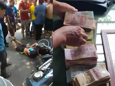 Vây bắt thanh niên xịt hơi cay, cướp gần 500 triệu của ông chủ