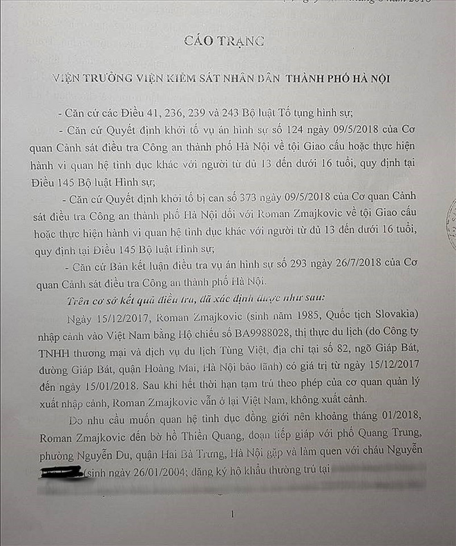 Theo dấu vết quỷ” ấu dâm ngoại quốc - Nỗi buồn đốt một que diêm”-5