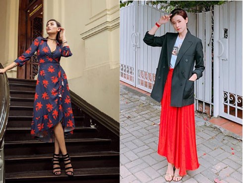 Thời trang ngày giao mùa: Võ Hoàng Yến bất ngờ 'bánh bèo' - Midu khoe street style vừa đẹp vừa sang