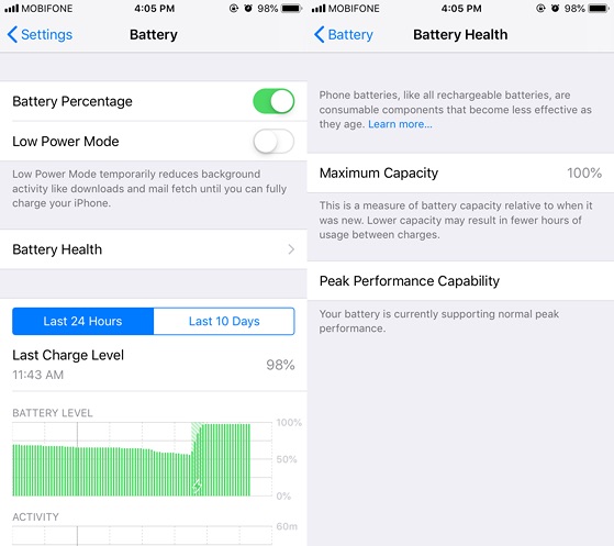 Cách kiểm tra iPhone có bị thay linh kiện hay không?-5