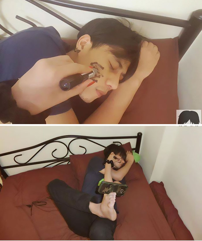 Lật tẩy chàng trai FA sống ảo chống bão 20 tháng 10-8