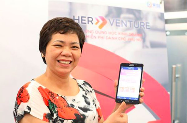 Phái đẹp học kinh doanh miễn phí qua ứng dụng HerVenture-1