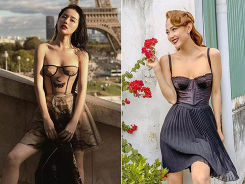 Ngoài chiếc cằm gây hốt hoảng, fan còn chú ý khuyết điểm này của Minh Hằng-12