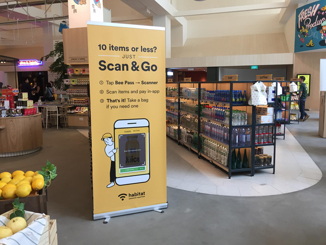 Siêu thị này ở Singapore không cần thu ngân, không nhận tiền mặt-1