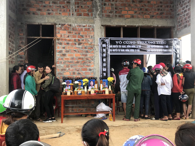 Vụ gia đình 4 người treo cổ tử vong: Cha già chết lặng chứng kiến 4 chiếc quan tài trong căn nhà xây dở-5