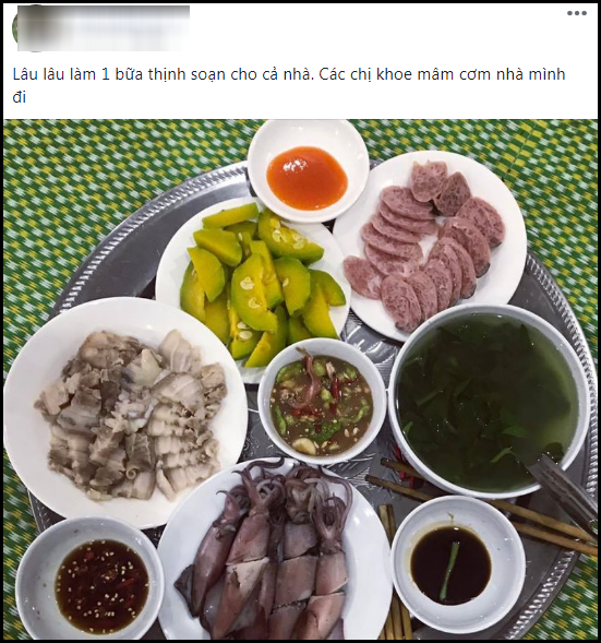 1 mâm cơm có tới 4 bát nước chấm bị chị em chê tơi bời, cô gái tức mình đáp trả cực gắt-1