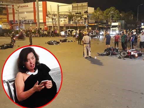 Tai nạn kinh hoàng ở Hàng Xanh: Nữ tài xế có biểu hiện say xỉn, miệng liên tục 