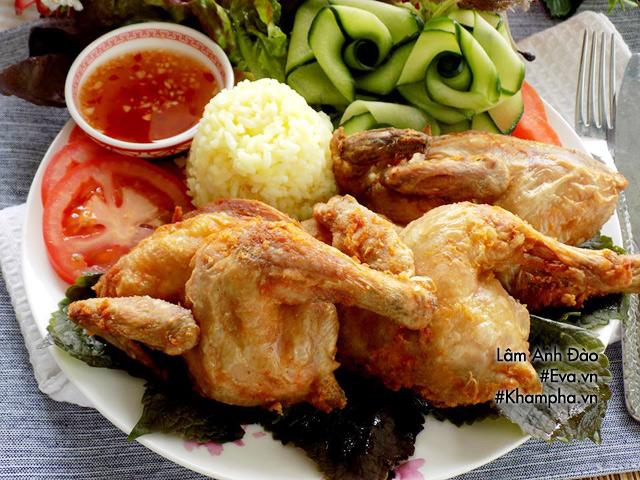 Cơm gà chiên giòn vừa ngon lại dễ làm, ăn ngày mưa lạnh thì quá tuyệt-1