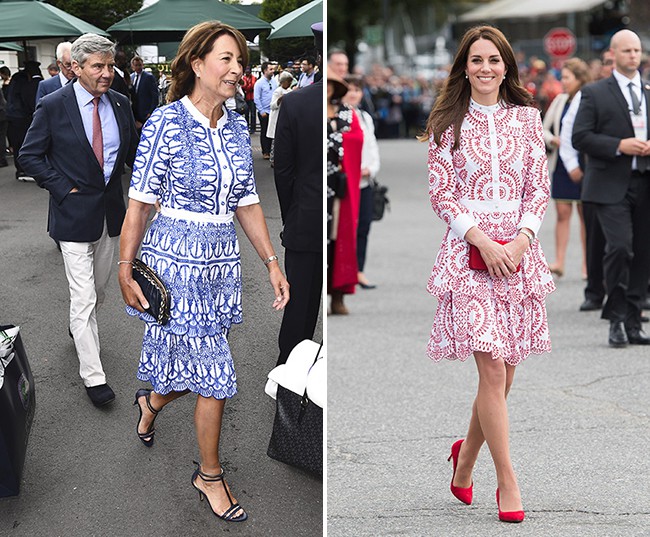 Các thánh soi đã ra tay và tia được Công nương Kate Middleton cùng mẹ đẻ rất hay mặc đồ giống nhau-3