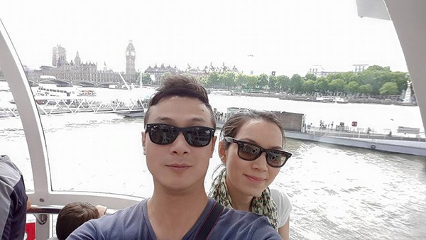 Vợ kém 14 tuổi xinh đẹp của MC Anh Tuấn: Cuộc sống sang chảnh, đi khắp thế giới-4