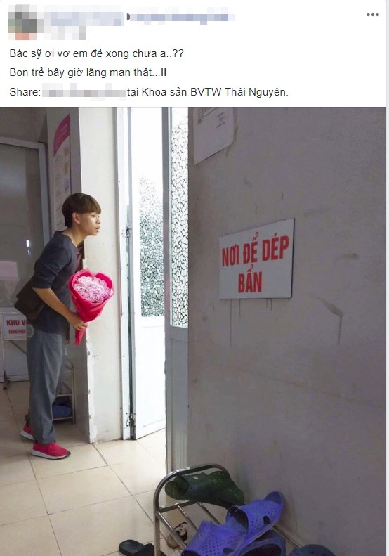 Chờ vợ ngoài cửa phòng mổ, khuôn mặt và bàn tay chàng trai khiến nhiều người xúc động-1