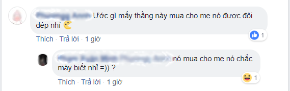 Tranh cãi chuyện các nam sinh bị dân mạng hỏi ngược: Mua cho mẹ đôi dép nào chưa? khi tặng giày hiệu cho con gái trong lớp-6