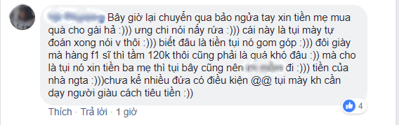 Tranh cãi chuyện các nam sinh bị dân mạng hỏi ngược: Mua cho mẹ đôi dép nào chưa? khi tặng giày hiệu cho con gái trong lớp-8