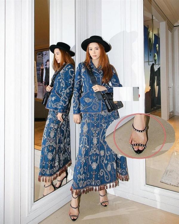 Ngoài chiếc cằm gây hốt hoảng, fan còn chú ý khuyết điểm này của Minh Hằng-3