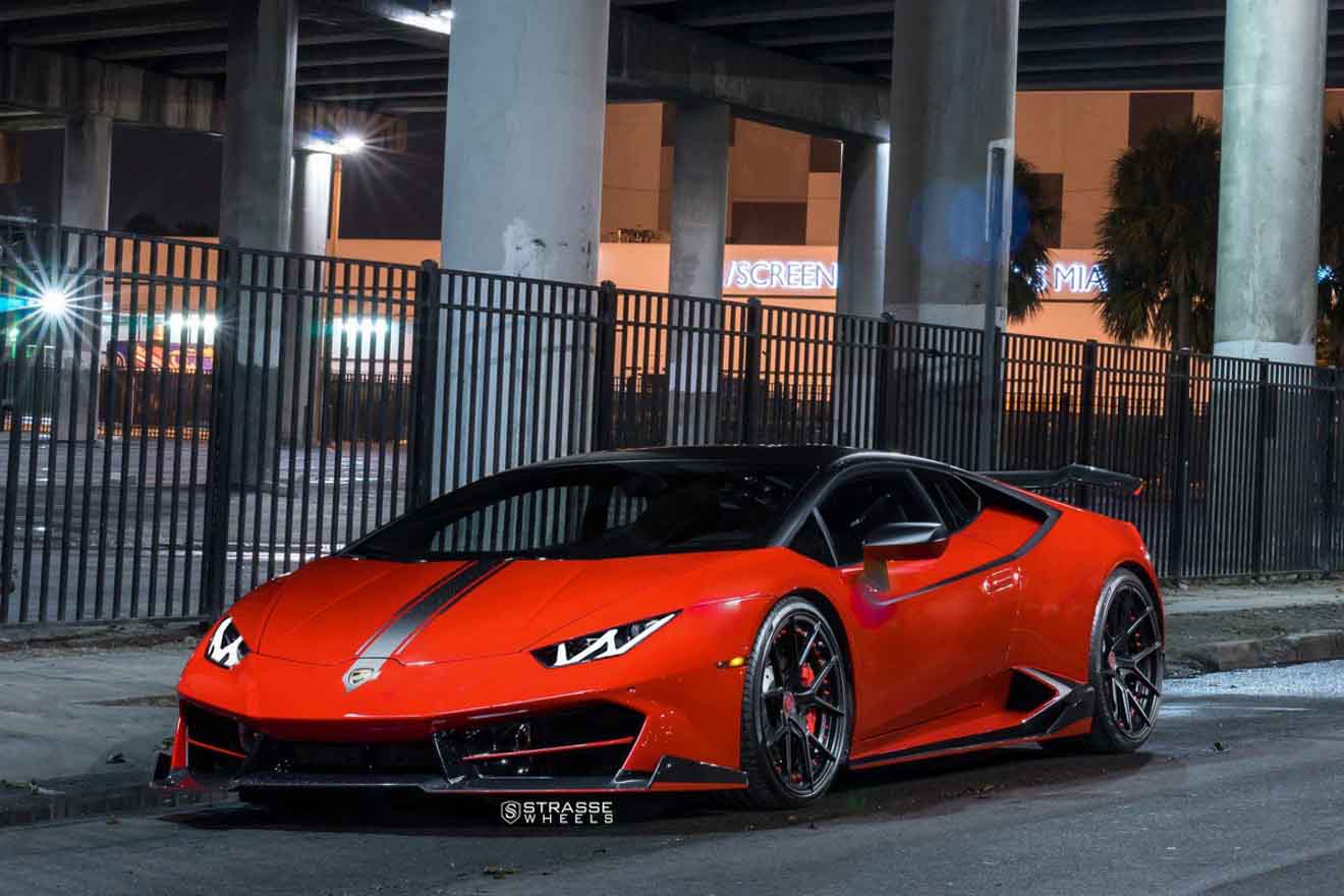 Lamborghini Huracan LP580-2 cực ngầu với bộ mâm hàng hiệu giá hơn 150 triệu đồng-1
