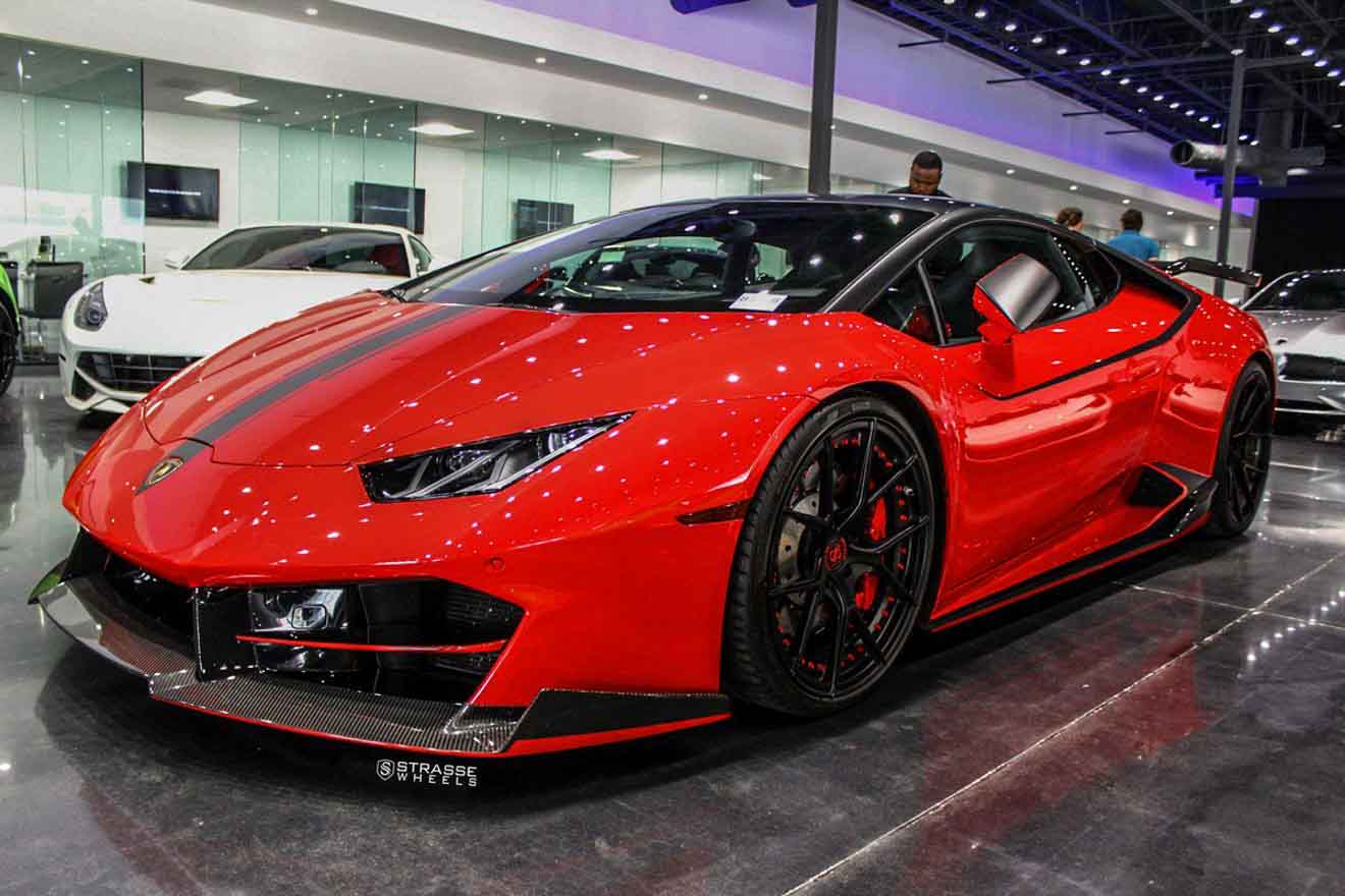 Lamborghini Huracan LP580-2 cực ngầu với bộ mâm hàng hiệu giá hơn 150 triệu đồng-6