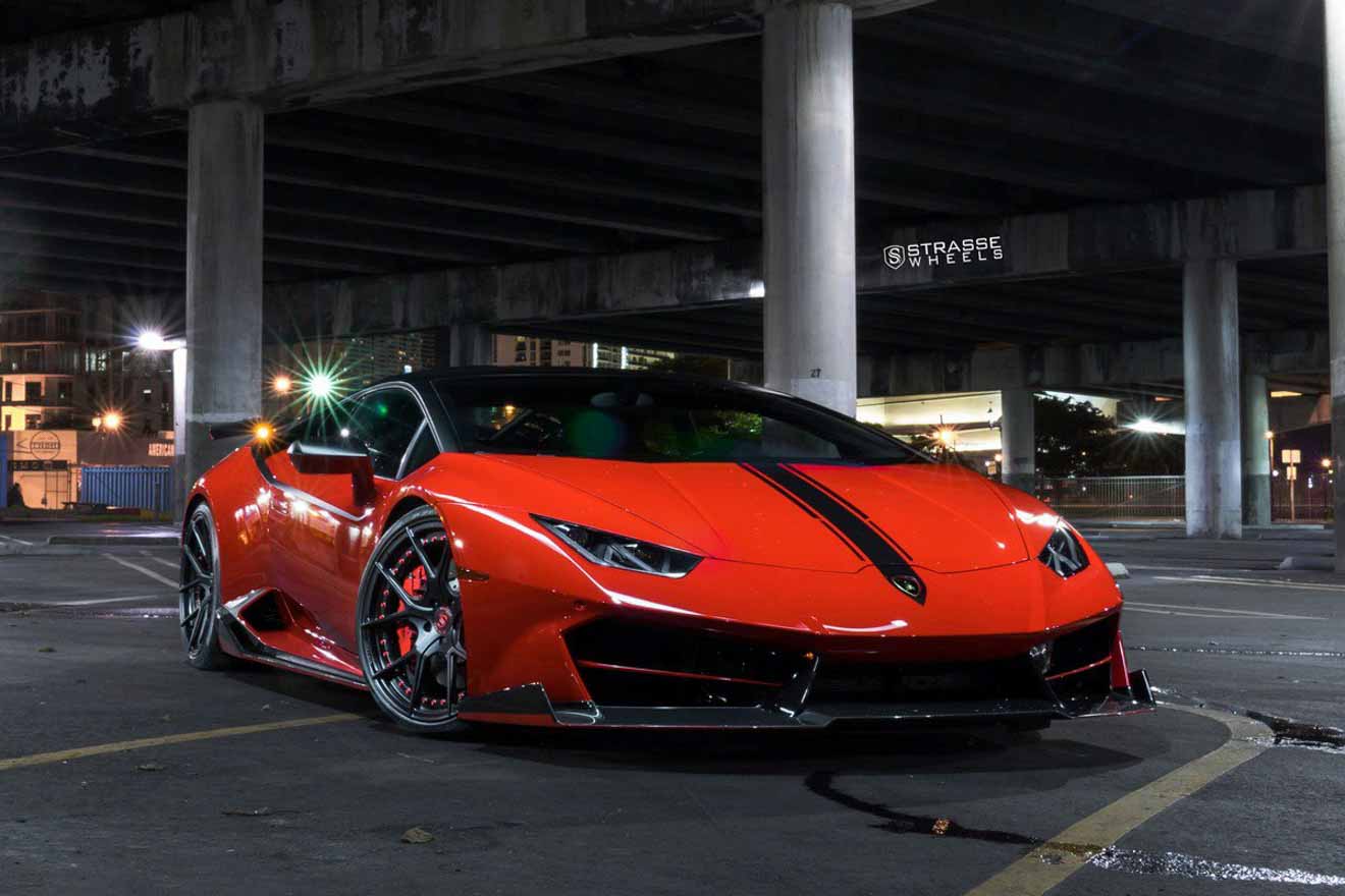 Lamborghini Huracan LP580-2 cực ngầu với bộ mâm hàng hiệu giá hơn 150 triệu đồng-2