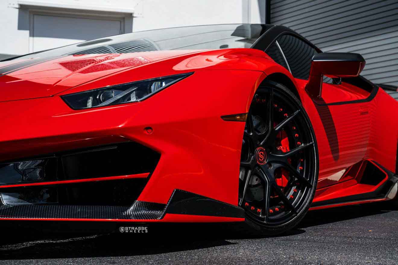 Lamborghini Huracan LP580-2 cực ngầu với bộ mâm hàng hiệu giá hơn 150 triệu đồng-3