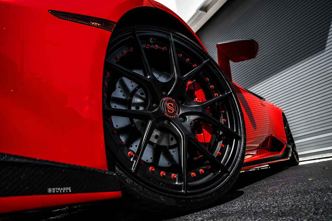 Lamborghini Huracan LP580-2 cực ngầu với bộ mâm hàng hiệu giá hơn 150 triệu đồng-4