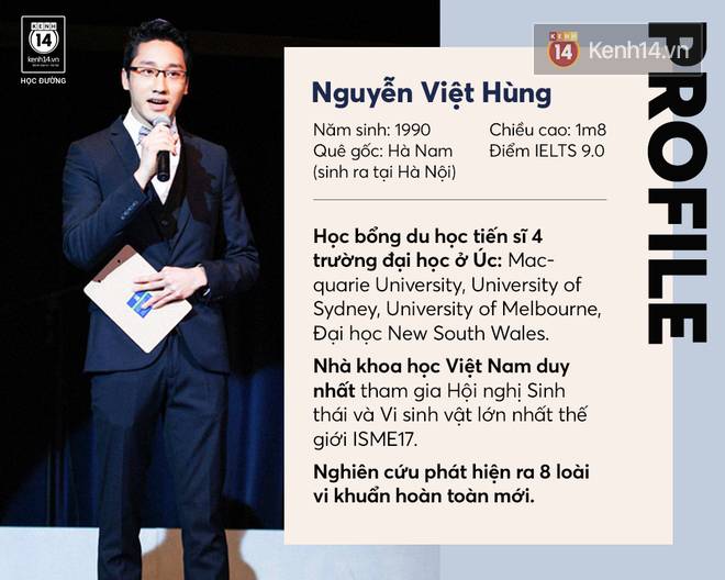 Soái ca du học sinh Việt tại Úc cao m8, IELTS 9.0, là nhà khoa học Việt Nam duy nhất tham gia Hội nghị vi sinh lớn nhất thế giới-1
