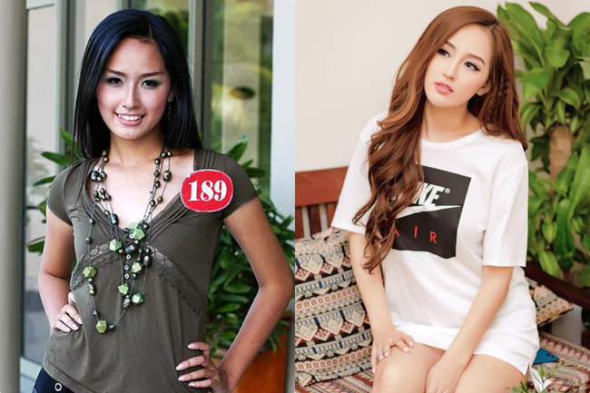 Nhìn lại ảnh quá khứ của các người đẹp Vbiz mới thấy, ai cũng có một thời đen nhẻm với khuôn mặt siêu ngố-3